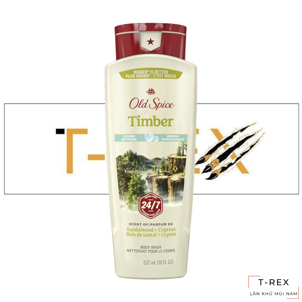 Sữa Tắm Hương Gỗ Old Spice Timber 473ML | Shopee Việt Nam