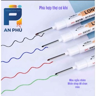 Combo Bút dấu cơ khí ngòi dài 20mm, phù hợp viết lên kim loại, gạch, gỗ. Mực rõ nét. Màu ngẫu nhiên