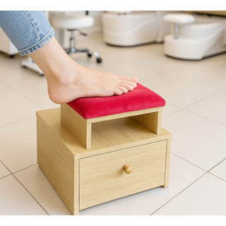 Gác chân làm nail vân gỗ giá xưởng (Vui lòng xem mô tả)