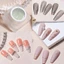 Gel Nhện Thuỷ Tinh Trong Suốt Trang Trí Móng Chà Tráng Gương - Gel Dai Dẻo Kéo Sợi Dài 10g