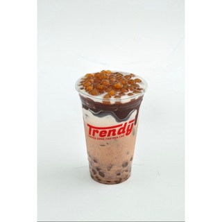 [GIÒN] SỐT SOCOLA GIÒN TRENDY chai 1kg chuyên dùng trong pha chế