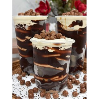 [GIÒN] SỐT SOCOLA GIÒN TRENDY chai 1kg chuyên dùng trong pha chế