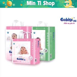 BỈM GOLDGI X5 ĐỦ SIZE NB92/S84/M60/L48/XL44/XXL32