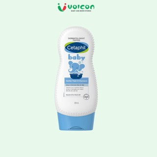 Sữa Tắm gội /sữa dưỡng thể toàn thân Cetaphil Baby 400ml cho bé