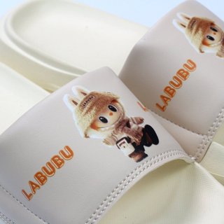 [ Đế Cao 4Cm ] Dép Labubu V2 đế cao 4cm thời trang cho nữ, dép in dập nổi cực bền kèm vớ