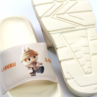 [ Đế Cao 4Cm ] Dép Labubu V2 đế cao 4cm thời trang cho nữ, dép in dập nổi cực bền kèm vớ