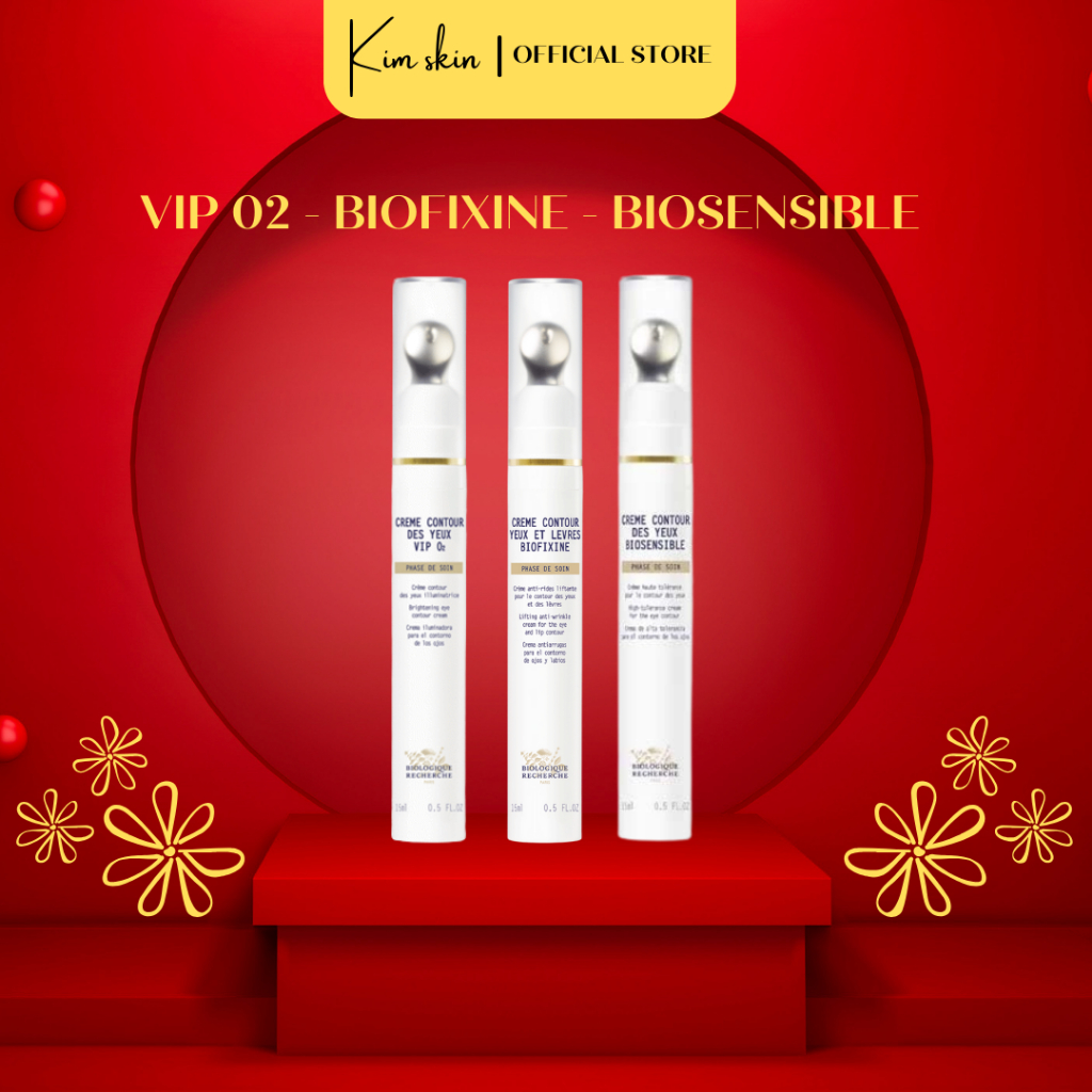 (Hàng Công Ty) Kem Mắt Creme Contour Des Yeux VIP O2/ Biofixine ...