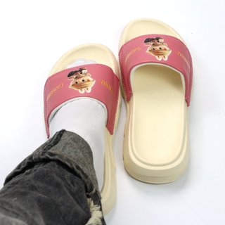 [ Labubu V2 ] Dép Labubu V2 đế cao 4cm hot trend cho nữ, dép labubu V2 đế cao chống trượt
