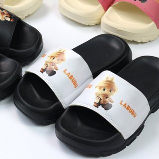 [ Mới Nhất ] Dép Labubu bản mới nhất hot trend cho nữ, thời trang girl phố đế cao V2 2025