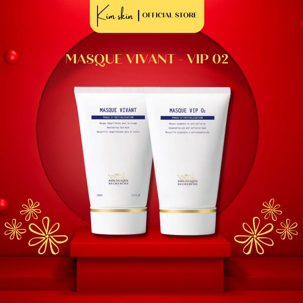 (Lọ Dùng Thử) Masque Vivant / Masque Vip O2 mặt nạ thanh lọc điều tiết ...