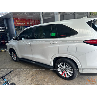 Tem dán kính sau Toyota Innova Cross, dán mâm Innova Cross - Tem dán cao cấp không thấm nước bèn màu