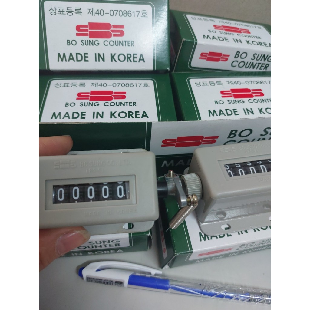 Bộ Đếm Sản Lượng Bosung HÀN QUỐC – Đo Năng Suất Sản Phẩm, Dụng Cụ Ngành May
