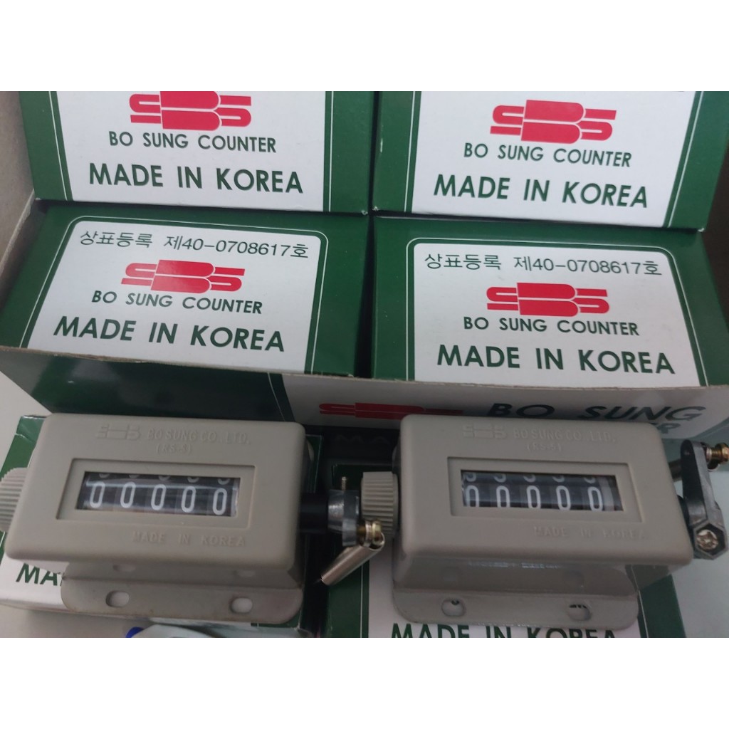 Bộ Đếm Sản Lượng Bosung HÀN QUỐC – Đo Năng Suất Sản Phẩm, Dụng Cụ Ngành May