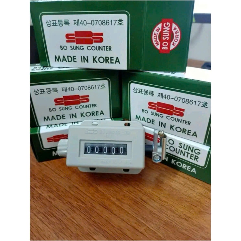 Bộ Đếm Sản Lượng Bosung HÀN QUỐC – Đo Năng Suất Sản Phẩm, Dụng Cụ Ngành May