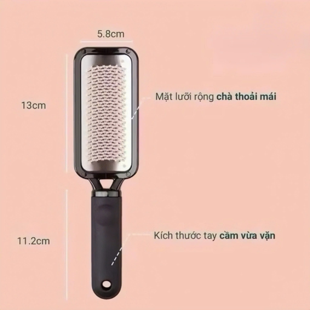 [TRỢ GIÁ SHOPPE ] Combo 3 Món Chà Gót Chân 3 Inox Chuyên Dụng Cho Chị Em Làm Tại Nhà