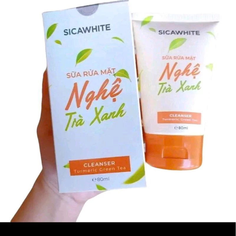 Sữa Rửa Mặt Nghệ - Trà Xanh Sica White