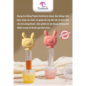 Dụng Cụ Cho Bé Uống Th.uốc, Ống Bón Sữa Cho Bé Chống Sặc có đầu Silicon (tặng kèm cây cọ)