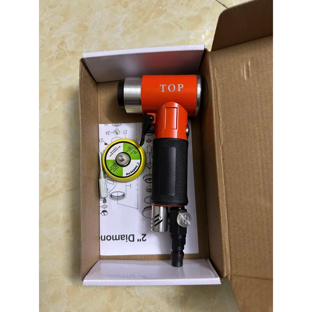 Máy đánh bóng mini 43mm dùng hơi ( lệch tâm)