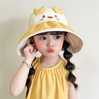 Mũ Rộng Vành Che Nắng Cho Bé 2-10 Tuổi , Nắng Hở Chóp Họa Tiết Hoạt Hình Dễ Thương Cho Bé 🌸🥺🌸