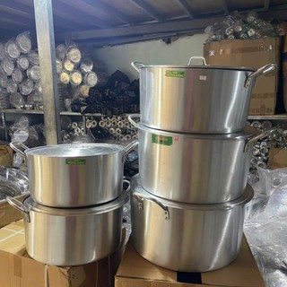 Nồi nhôm đúc loại dày, hàng tại xưởng size lớn 32cm-34cm-36cm-38cm-40cm-42cm-44cm-46cm-48cm-50cm