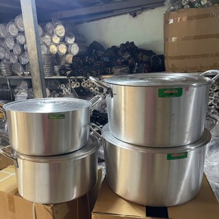 Nồi nhôm đúc loại dày, hàng tại xưởng size lớn 32cm-34cm-36cm-38cm-40cm-42cm-44cm-46cm-48cm-50cm