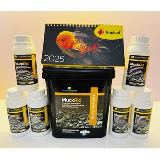 Vi sinh dị dưỡng MuckRid Pro chiết viên - Xử lý phân cá mùn bã giảm cặn đáy cho hồ cá Koi thủy sinh