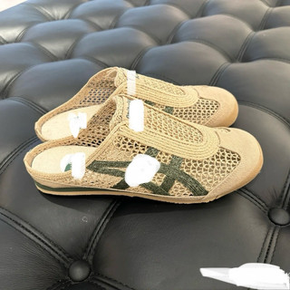 Giày sục slipon thời trang bigsize nam nữ cao cấp mùa hè màu xanh rêu bằng sợi tổng hợp lưới thoáng mát siêu êm nhẹ