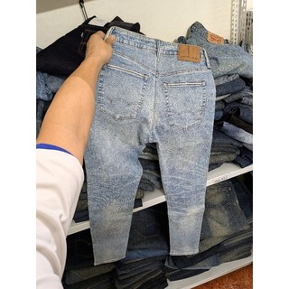 [cam kết authentic] quần jean nam chính hãng eagle american chất vải co giãn nhẹ màu xanh bạc