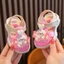 Dép sandal trẻ em quai dán chống trượt Teddy và Bunny cho bé gái bé trai 1-3 tuổi ShinHome
