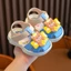 Dép sandal trẻ em quai dán chống trượt Teddy và Bunny cho bé gái bé trai 1-3 tuổi ShinHome