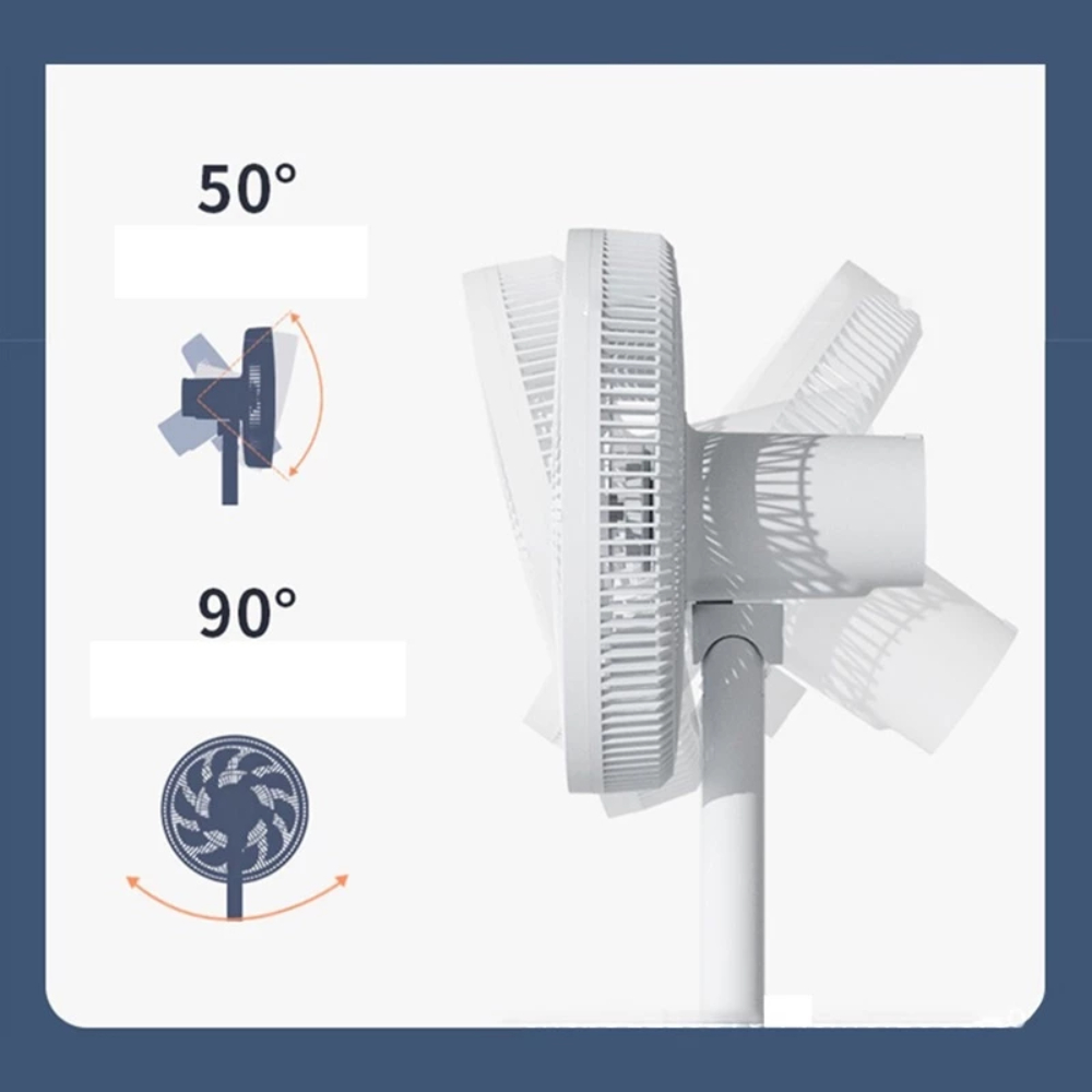 Quạt Điện Đứng SAST FD-271 Kèm Điều Khiển Từ Xa , Độ Ồn Thấp, Công Suất 60W, Lưu Lượng Gió Lớn