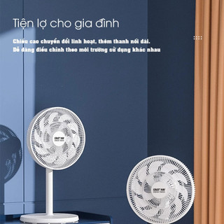 Quạt Cây Đứng SAST FD-271 Có Điều Khiển Từ Xa Quay 120 Độ, Siêu Mát, Hoạt Động Êm Ái, Dễ Điều Chỉnh