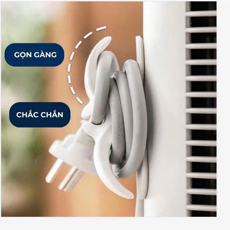 Set 5 Dây silicon quấn dây cáp sạc đa chức năng