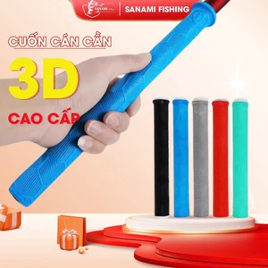 Quấn Cán Cần Câu Màng Co Tự Rút Vân 3D, Bọc Cần Câu PK11