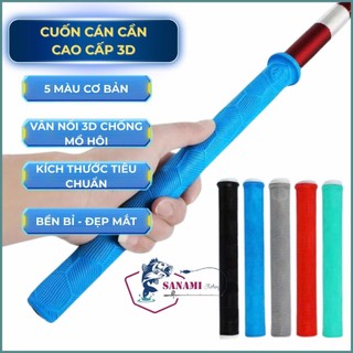 [KM] Quấn Cán Cần Câu Màng Co Tự Rút Vân 3D, Bọc Cần Câu PK11