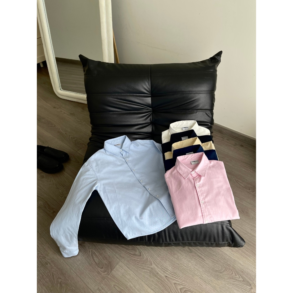 Áo Sơ Mi Oxford CEMMERY Local Brand Chính Hãng Flow Shirt Unisex Form Boxy Tay Dài 6 Màu | BigBuy360 - bigbuy360.vn