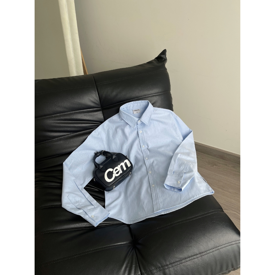 Áo Sơ Mi Oxford CEMMERY Local Brand Chính Hãng Flow Shirt Unisex Form Boxy Tay Dài 6 Màu