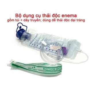 Bộ dụng cụ thải độc (Túi truyền 1200ml + dây truyền)