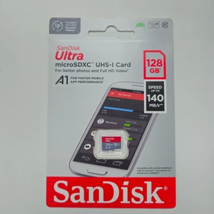 Thẻ nhớ MicroSDXC SanDisk Ultra A1 128GB Class 10 U1 140MB/s (Đỏ) - Nhất Tín Computer