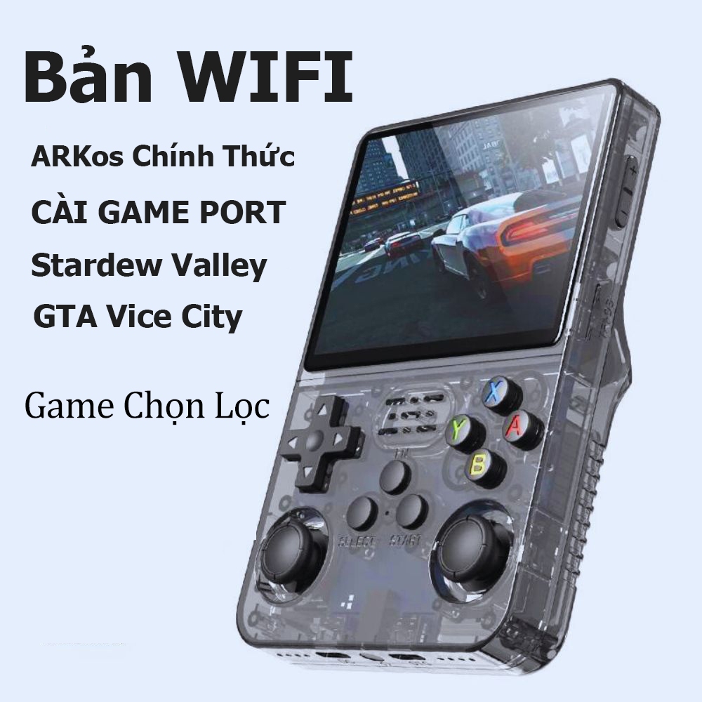 Máy chơi game R36s MOD WIFI cực kỳ tiện dụng, hàng real chuẩn arkos ...