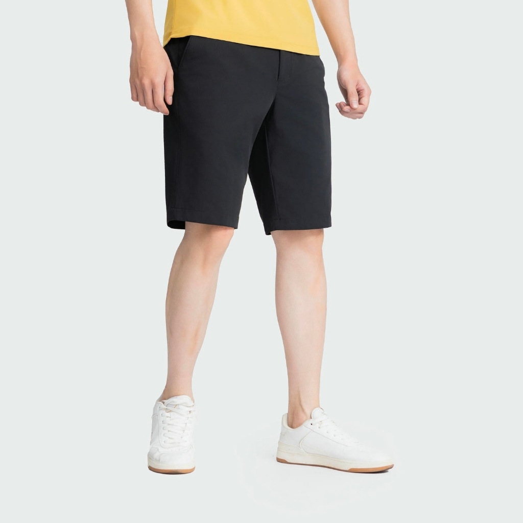 Ảnh Quần Short thể thao cạp âu Nam Aristino Insidemen ISO018AZ dáng Regular Fit với độ suông rộng vừa phải 2