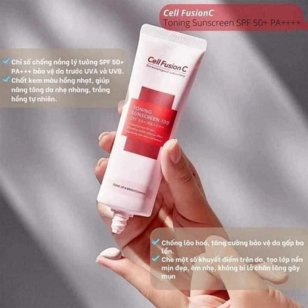 Ảnh Kem chống nắng da nhạy cảm Cell Fusion C SPF50+ PA++++ bảo vệ khỏi tia UV 50ml 1
