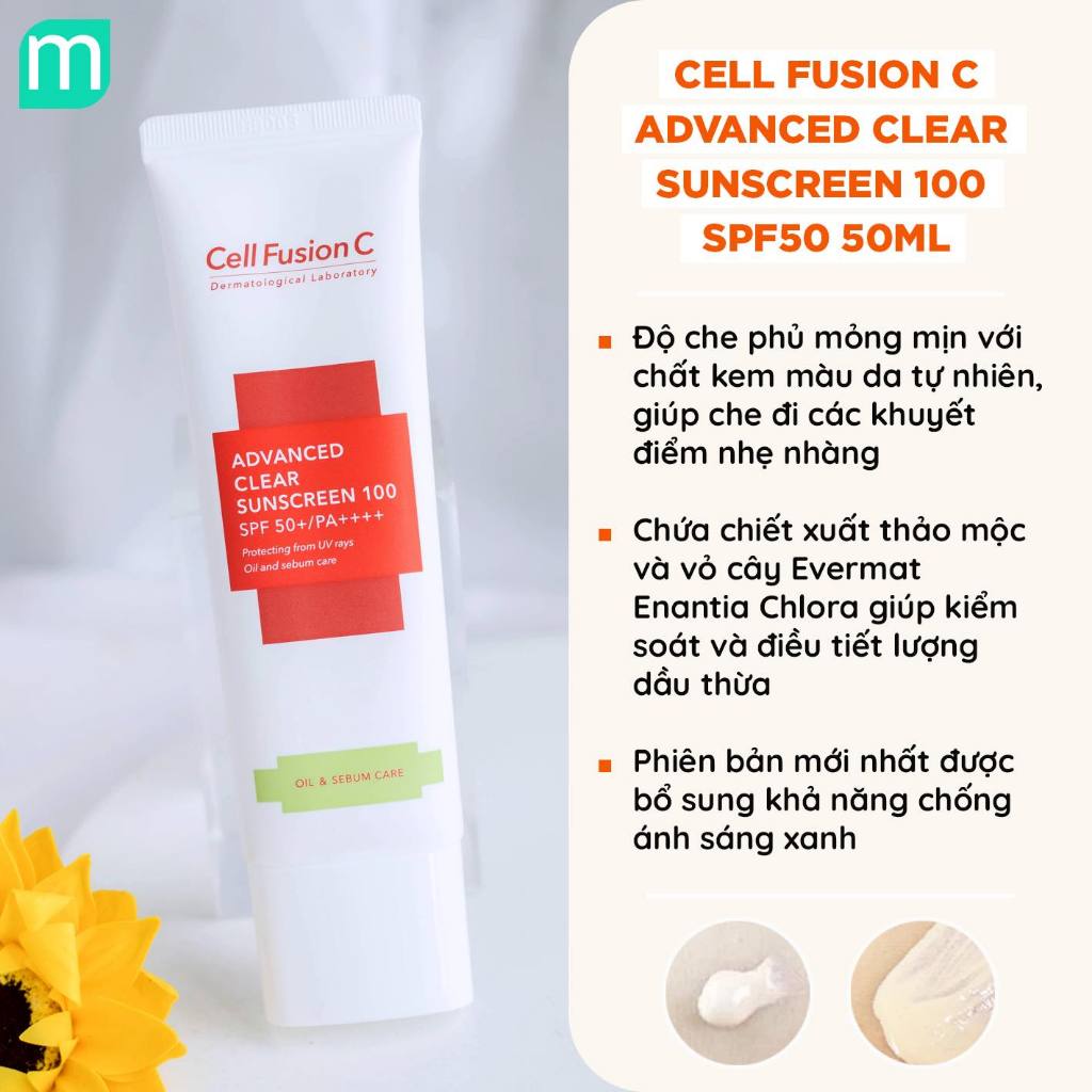 Ảnh Kem chống nắng da nhạy cảm Cell Fusion C SPF50+ PA++++ bảo vệ khỏi tia UV 50ml 3