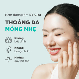 Kem Dưỡng Ẩm Candid B5 CICA Repair & Soothing Cream Hỗ Trợ Phục Hồi Da 50ml Duduhouse