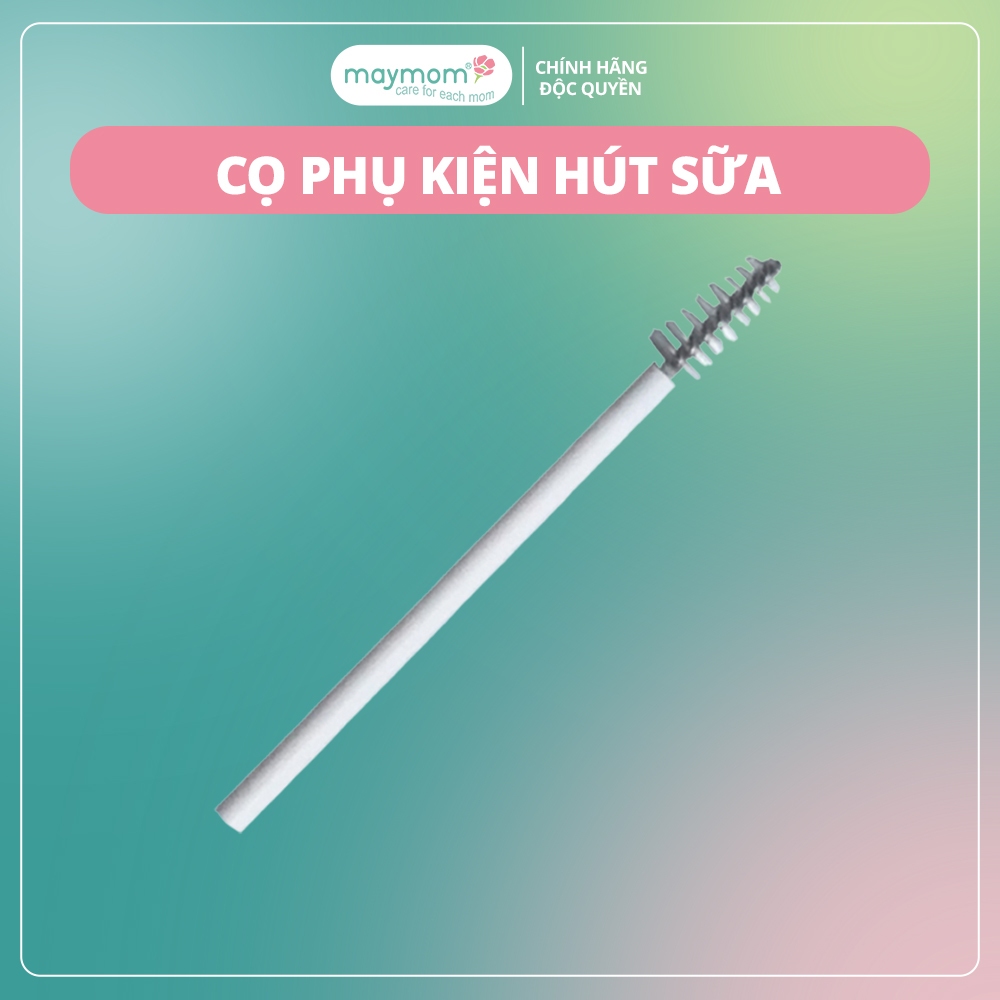 Ảnh Cọ Phụ Kiện Maymom, Vệ Sinh Cổ Nối Phễu Hút Sữa, Chuyên Dụng Cho Việc Vệ Sinh Những Ngóc Ngách Nhỏ (1 cái) 1