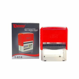 Dấu TD T614 65x30mm làm dấu vuông, dấu oval