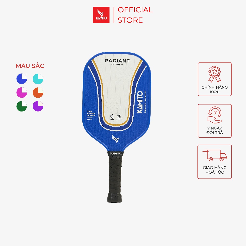 Ảnh Vợt Pickleball Kamito Radiant 1