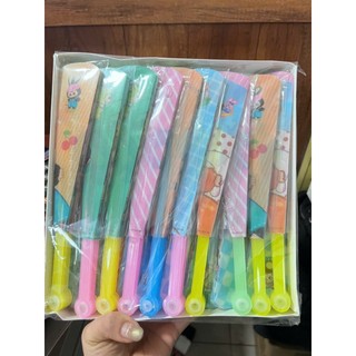 Quạt nhựa gấp cầm tay hình Baby Three, Quạt mini có thể gấp gọn tiện lợi