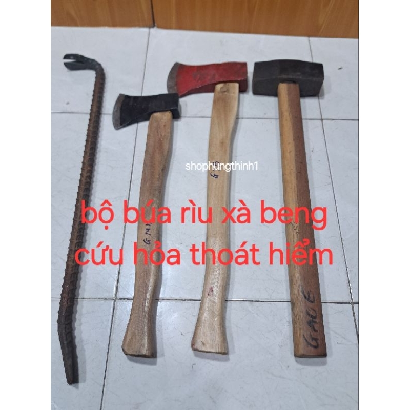 Búa Rìu xà beng cứu hỏa thoát hiểm | Shopee Việt Nam