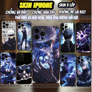 Miếng dán Skin Mặt lưng Sau full viền Goju Dành Cho 16 pro max 15 pro max 14 pro max 13 pro max 12 pro max 11 pro max